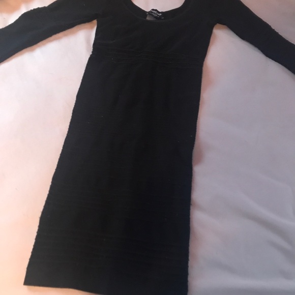 Bebe Bodycon Black Dress - Picture 4 of 7